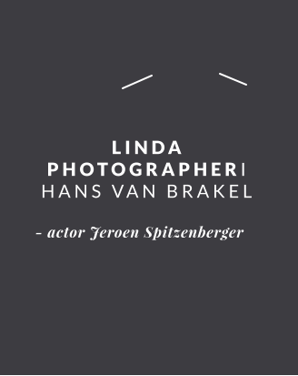 LINDA PHOTOGRAPHERI HANS VAN BRAKEL - actor Jeroen Spitzenberger