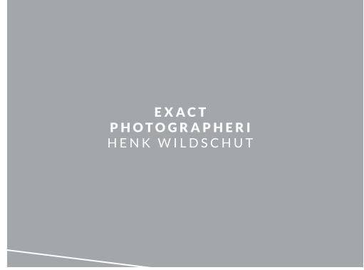 EXACT PHOTOGRAPHERI HENK WILDSCHUT